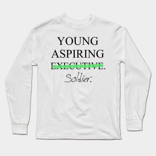 Young Aspiring Soldier Long Sleeve T-Shirt